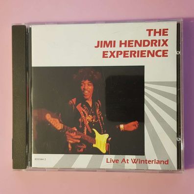 JIMI Hendrix Experience live at wonderland FULL SILVER PDO WGER EX/EX (Album CD)