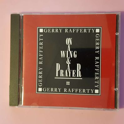 GERRY Rafferty on a wing & a prayer FULL SILVER Germany EX/EX (Album CD, Pop)
