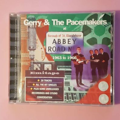 GERRY & THE Peacemakers at abbey road 1963-1966 EMI Swindon UK EX/EX (Album CD)