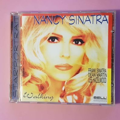 NANCY Sinatra walking VG+/EX (Album CD, Country, Bell)