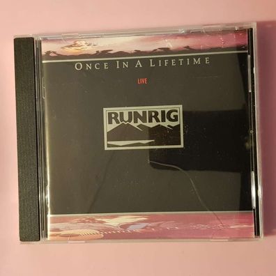 RUNRIG once in a livetime (live) EMI Swindon EU EX/EX (Album CD, Pop, Chrysalis)