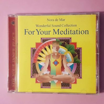 NORA DE MAR wonderful sound collection for your mediation VG/VG+ (Album CD)