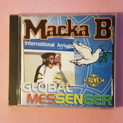 MACKA B global messenger VG+/VG+ (Album CD, Reggae, Ariwa)