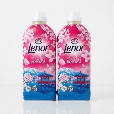 Lenor Japanese Blossom Spülung 2x 1239ml (118WL)