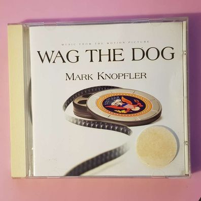 MARK Knopfler wag the dog (music from the motion picture) VG+/VG+ (Album CD)