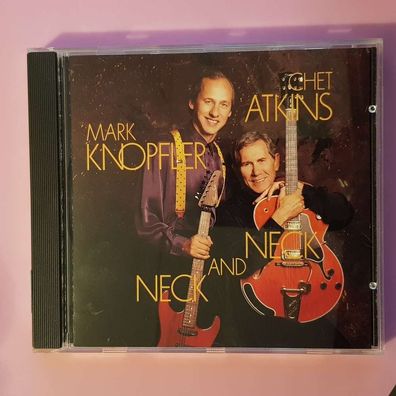 CHET ATKINS & MARK Knopfler neck and neck DADC Austria EX/EX (Album CD, Pop)