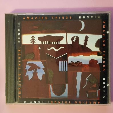 RUNRIG amazing things EMI Swindon UK VG+/VG+ (Album CD, Pop, Chrysalis)