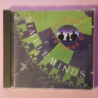 SIMPLE MIND street fighting years DADC Austria EX/VG+ (Album CD, Pop, Virgin)