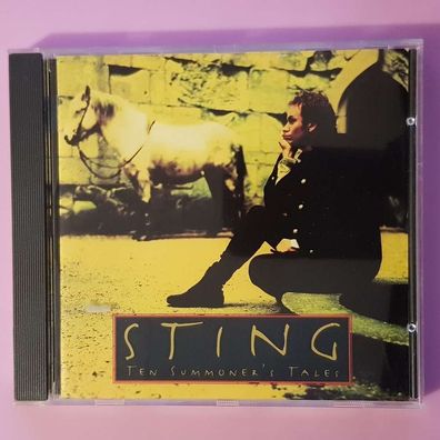 STING ten summoner's tale Germany EX/VG+ (Album CD, Pop, A&M)