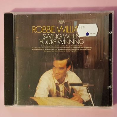 ROBBIE Williams swing when you're winning EU EX/EX (CD Album, Pop, Chrysalis)