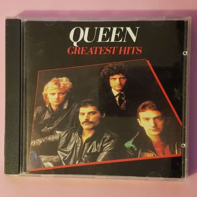 QUEEN greatest hits Holland VG+/EX (CD Album, Pop, EMI)