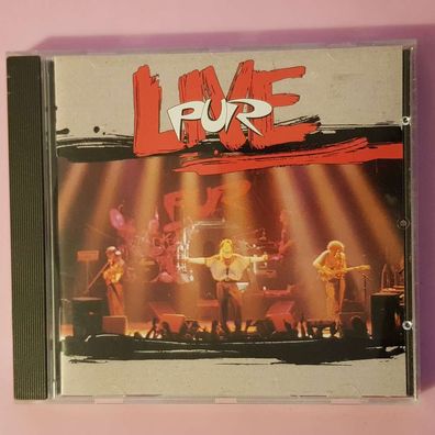 PUR live VG+/VG+ (CD Album, Pop, Intercord)