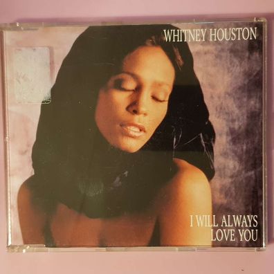 Whitney Houston i will always love you VG+/VG+ (MCD, Pop, Arista)