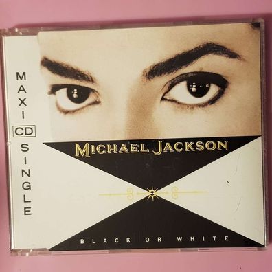 Michael Jackson black or white EX/EX (MCD, Pop, Epic)