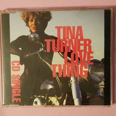 TINA TURNER love thing VG/VG+ (MCD, Pop, Capitol)