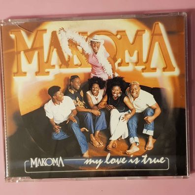 MAKOMA my love is true EX/VG+ (MCD, Pop, ZYX)