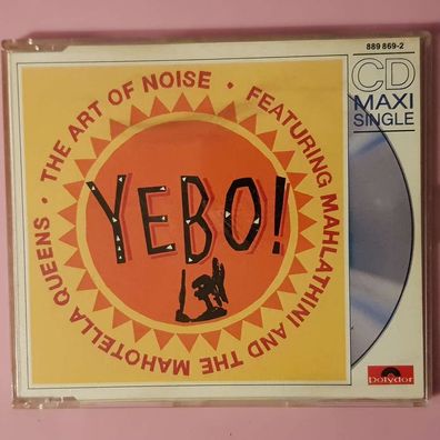 THE ART OF NOISE yebo! FULL SILVER PDO WGER VG+/VG+ (MCD, Pop, China)