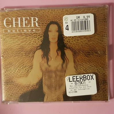 CHER believe EX/EX (MCD, Pop, WEA)