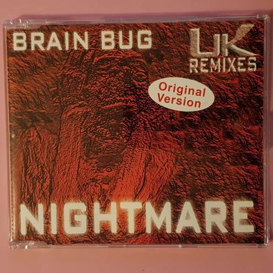 BRAIN BUG nightmare (uk remixes) ZYX Mastering VG/VG+ (MCD, Pop, ZYX)