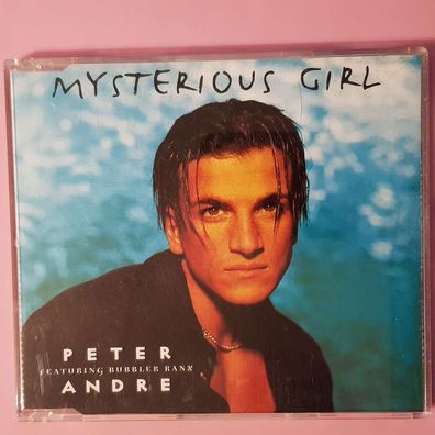 PETER ANDRE FT Bubbler RANX mysterious girl VG+/VG+ (MCD, Pop, Mushroom)
