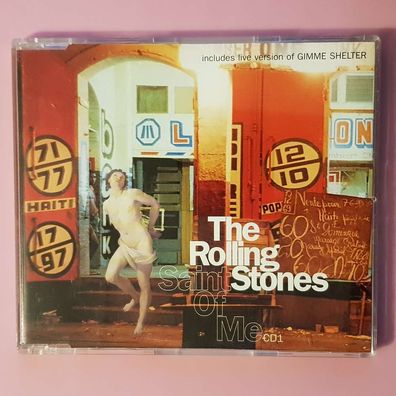 THE Rolling STONES saint of me EMI Swindon EU EX/EX (MCD, Pop, Virgin)