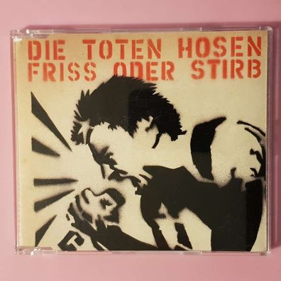 DIE TOTEN HOSEN friss oder stirb Optimal MEDIA Production VG+/EX (MCD, Pop)