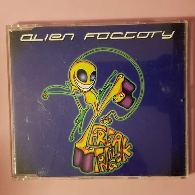 ALIEN Factory freak tonight EX/EX (MCD, Pop, Time Unlimited)
