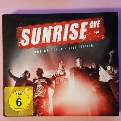 Sunrise AVE out of style live edition DIGI EX/EX (CD+DVD, Pop, EMI)