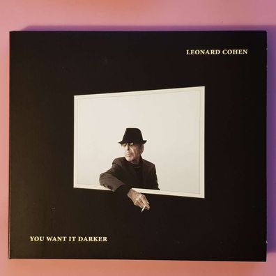 Leonard COHEN you want it darker DIGI DADC EU EX/EX (CD Album, Pop, Columbia)