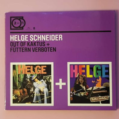 HELGE Schneider out of kaktus + füttern verboten GATE EX (2CD, Pop, Roof)
