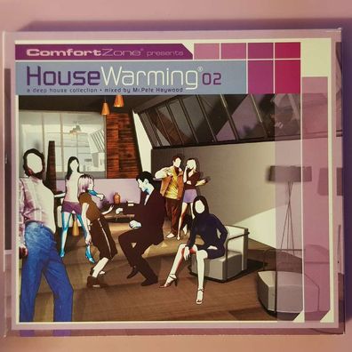 Various r02 house warming 02 DIGI VG+/VG+ (CD Album, Pop, R.02)