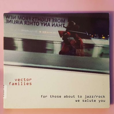 VECTOR Families for those about to jazz/rock DIGI NM (CD Album, Jazz, Sunnyside)