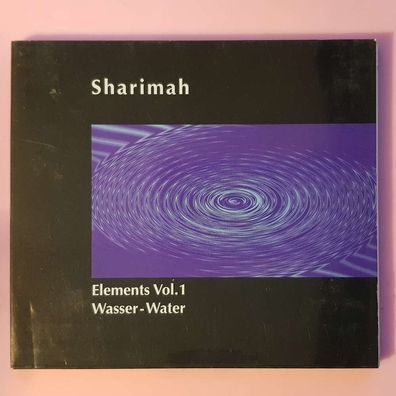 Sharimah elements vol. 1 wasser - water DIGI VG+/VG+ (CD Album, Ambient, Info U)