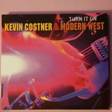 KEVIN Costner & MODERN WEST kevin costner & modern west turn it on digi ex/ex (c