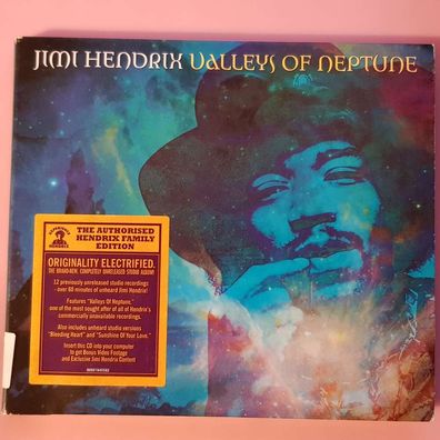 JIMI Hendrix valley of neptune DIGI VG+/EX (CD Album, Pop, Experience Hendrix)