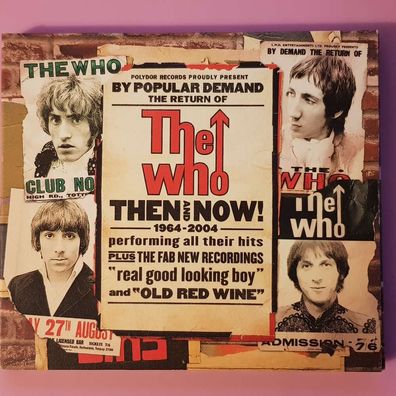 THE WHO then and now DIGI DELUXE EU EX/EX (CD Album, Pop, Polydor)