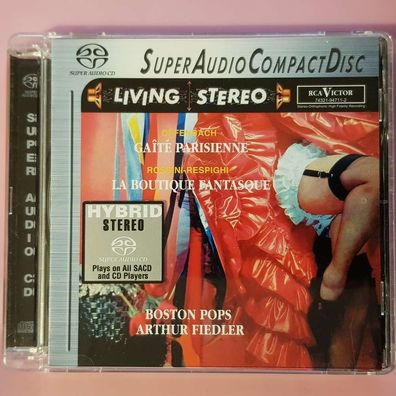 BOSTON POPS / ARTHUR Fiedler offenbach rossini SJC NM/EX (CD Album, Klassik)