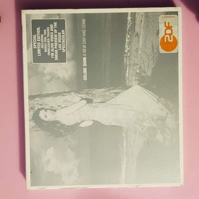 CÉLINE DION a new day has come OC Limitierte Auflage SMM VG+/EX (CD+DVD, Pop)