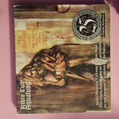 JETHRO TULL aqualung (25th anniversary special edition) SLIP EMI Swindon EX/EX