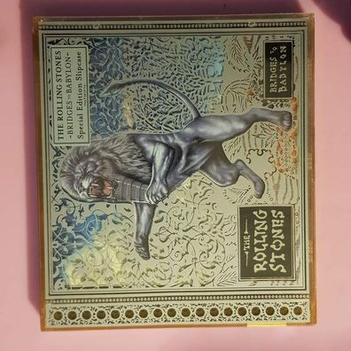 THE Rolling STONES bridges to babylon SLIP EMI UDEN VG+/EX (CD Album, Rock)