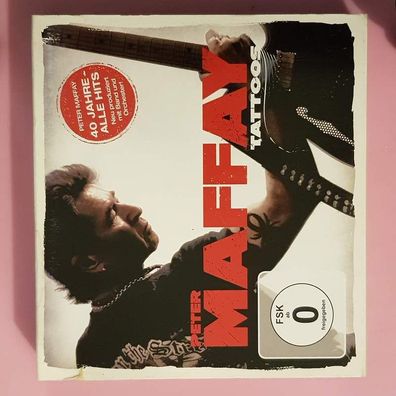 PETER MAFFAY tattoos DIGI/OC EX/EX (CD+DVD, Rock, Sony, 2010)