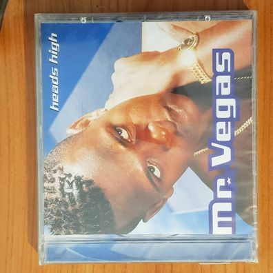 MR. VEGAS heads high NEU OVP MINT/MINT (CD Album, Reggae, Greensleeves, 1998)
