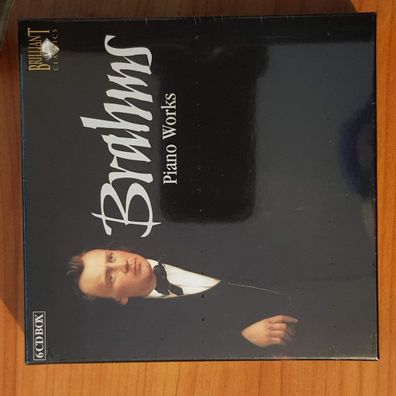 Johannes BRAHMS piano works BOX NEU OVP MINT/MINT (6CD, Classical)
