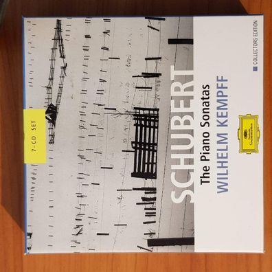 Wilhelm KEMPFF / FRANZ Schubert the piano sonatas BOX EX/EX (7CD, Classical, DG)