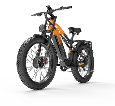 Lankeleisi MG800 Max 26" elektrofahrrad, ual 48v 1000W, eichweite von 100 Kilometern