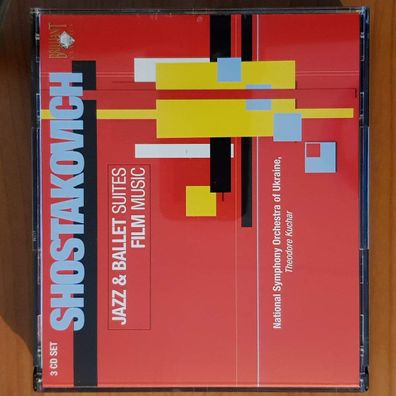 Theodore KUCHAR shostakovich - jazz & ballet suites • film music NM/EX (3CD)