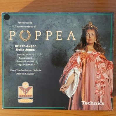 Richard HICKOX monteverdi - poppea SLIP Sonopress WGER EX/EX (3CD)