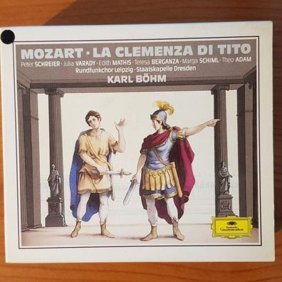 KARL BÖHM mozart · la clemenza di tito SLIP FULL SILVER PMDC Germany VG/EX