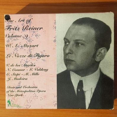 FRITZ REINER mozart nozze di figaro 1952 SLIP NM/VG+ (3CD, Klassik, Arlecchino)