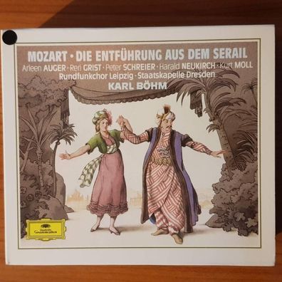 KARL BÖHM mozart - die entführung aus dem serail SLIP EDC Germany EX/EX